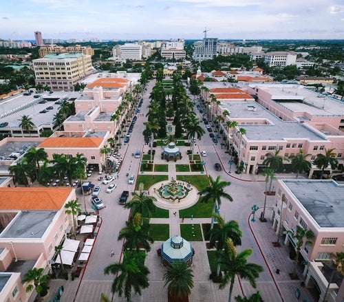 Downtown Boca Raton, FL  Street view, Landscape, Scenes